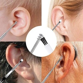 Set Ear Wax Pickers Stainless Steel Earpick Wax Remover(Free Shipping)