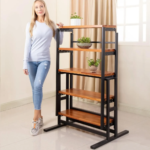 Last Day Clearance Only $29.99!Convertible 2 in 1 Shelf to Table