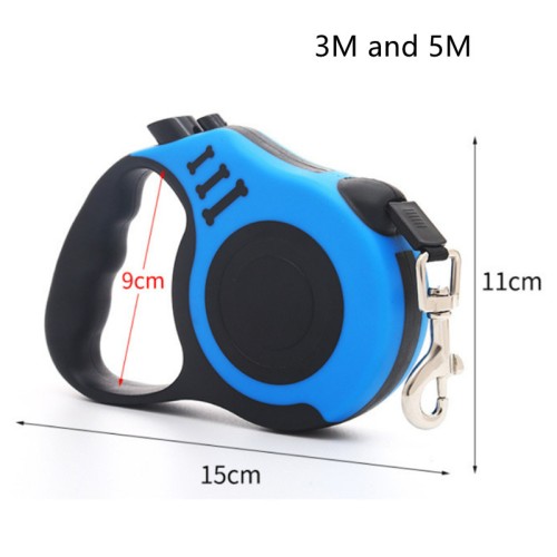 Small and medium-sized dog traction rope dog harness leash automatic automatic retractable pet leash